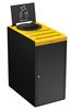 Poubelle de tri selectif restaurant 90L Alitri jaune