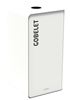 Poubelle de tri selectif 40L gobelet blanc