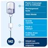 Distributeur bobine dévidage central Tork maxi blanc