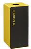 Poubelle de tri selectif 40L plastique cubatri