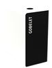 Poubelle de tri selectif 65L gobelet Cubatri
