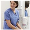 Distributeur de savon Tork levier coude S1 blanc