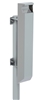 Cendrier exterieur Rossignol 3L gris metal