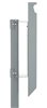Cendrier exterieur Rossignol 3L gris metal