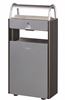 Cendrier extérieur poubelle 12L /60 L Rossignol gris noir