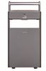 Cendrier extérieur poubelle 12L /60 L Rossignol gris noir