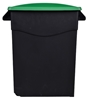 Poubelle de tri selectif 65L verte