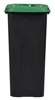 Poubelle de tri selectif 85L vert