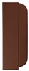 Poubelle murale exterieure Rossignol 30 L effet corten