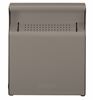 Cendrier exterieur mural Rossignol 2 L Kopa gris