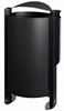 Poubelle cendrier sur pied exterieure 100L 3L Rossignol gris manganese