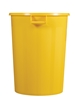 Conteneur rond alimentaire Rossignol 100L jaune