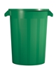 Conteneur rond alimentaire Rossignol 100L vert