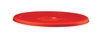Couvercle pour conteneur rond alimentaire Rossignol rouge
