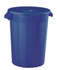 Couvercle pour conteneur rond alimentaire Rossignol bleu
