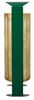 Poubelle bois exterieure Rossignol 60L vert mousse