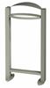 Poubelle exterieure vigipirate Rossignol 60L pieds gris ciment