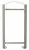 Poubelle exterieure vigipirate Rossignol 60L pieds gris ciment