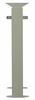 Poubelle exterieure vigipirate Rossignol 60L pieds gris ciment