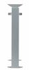 Poubelle exterieure vigipirate Rossignol 60L pieds gris alu