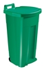 Poubelle tri sélectif cuisine 90 L verte