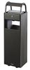 Cendrier extérieur poubelle 6L /30 L Rossignol noir