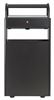 Cendrier exterieur corbeille 12 L / 60 L sur pied noir