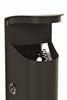 Cendrier exterieur mural Rossignol 2,5L noir