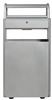 Cendrier extérieur corbeille 12 L / 60 L sur pied gris metal