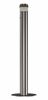 Cendrier exterieur sur pied Rossignol 2,5L gris alu