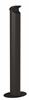 Cendrier exterieur sur pied Rossignol 2,5L noir