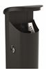 Cendrier exterieur sur pied Rossignol 2,5L noir