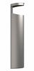 Cendrier exterieur mural Rossignol 9L gris metal