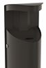 Cendrier exterieur mural Rossignol 9L noir