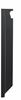 Cendrier exterieur Rossignol mural 3L serrure noir