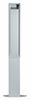 Cendrier exterieur Rossignol 3L gris metal sans serrure