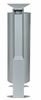 Cendrier corbeille Rossignol Arkéa 3L / 60 L gris metal