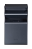 Cendrier corbeille Rossignol 15L anthracite mat