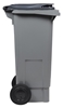 Conteneur poubelle 2 roues 80L Rossignol