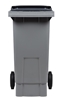 Conteneur poubelle 2 roues 80L Rossignol