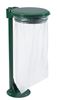 Support sac poubelle sur pied Rossignol vert