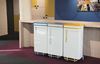 57263 - Poubelle de tri mobile papier 110L