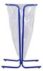 Support sac poubelle 110 litres sur pieds bleu