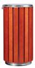Poubelle extérieur bois acier galvanisé Zeno