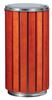 Poubelle extérieur bois acier galvanisé Zeno