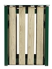 Poubelle exterieure 50L vert mousse