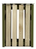Poubelle exterieure 50L vert olive
