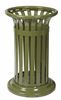 Poubelle exterieure tulipe Rossignol 60L vert olive