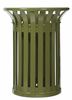Poubelle Rossignol tulipe murale vert olive 35 L