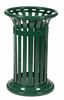 Poubelle exterieure tulipe vert 60 L Rossignol